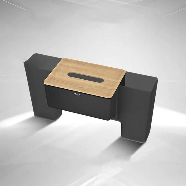 TESEVO Center Control Tissue Storage Box with Phone Holder for Model 3/Y-TESEVO