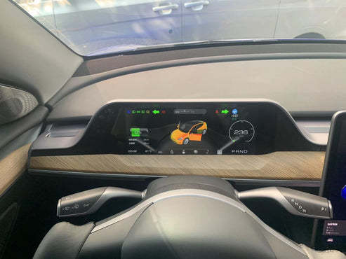 TESEVO Integrated Dashboard Display for Model 3/Y-TESEVO