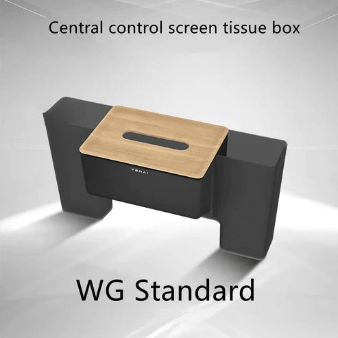 TESEVO Center Control Tissue Storage Box with Phone Holder for Model 3/Y-TESEVO