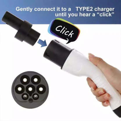 Tesla charger adapter-TYPE2 to Tesla-TESEVO