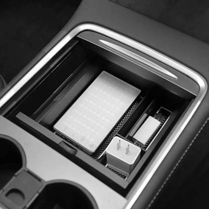 TESEVO Center Console Storage Box for Tesla Model 3/Y-TESEVO