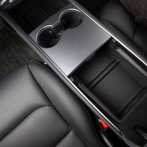 TESEVO Armrest Car Charge Storage Box for Model 3/Y-TESEVO
