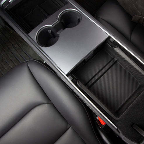TESEVO Armrest Car Charge Storage Box for Model 3/Y-TESEVO