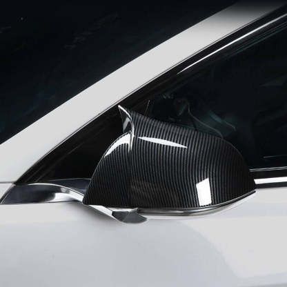 TESEVO Carbon Fiber Mirror Cap for Model 3/Y ( Sporty Style )-TESEVO