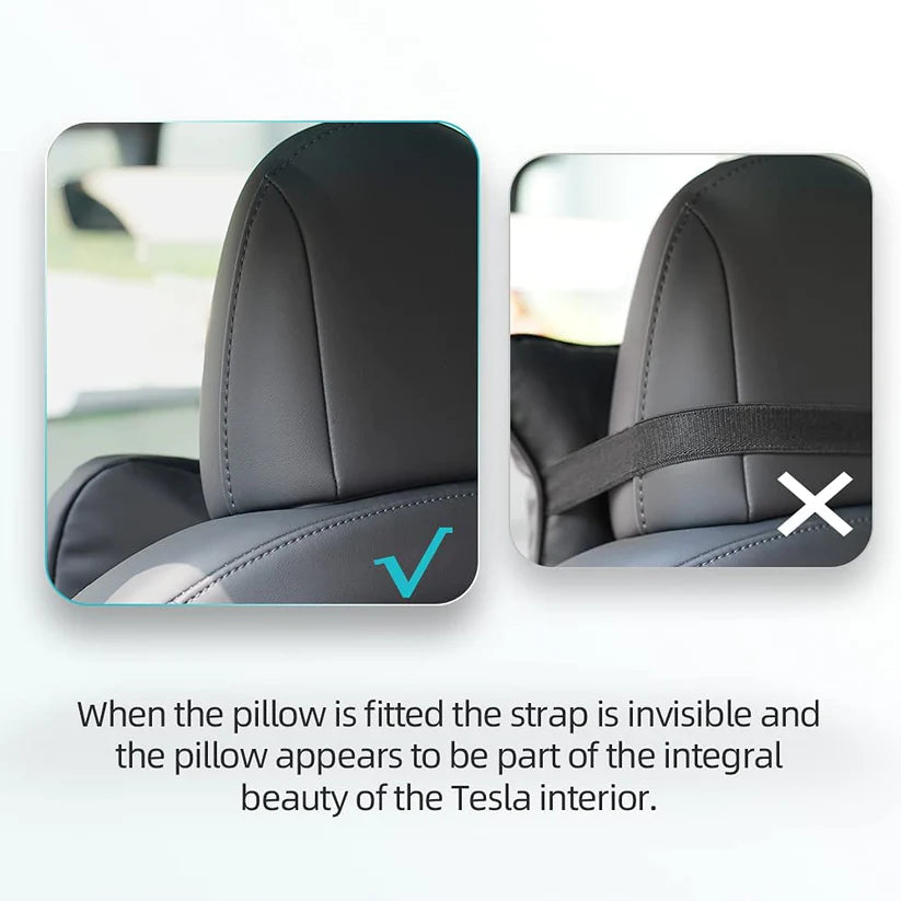 TESEVO Headrest Pillow for Tesla Model 3/Y-TESEVO