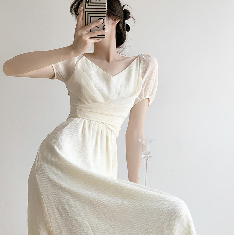 GIUNON puff sleeve dress / パフスリーブドレス GIUNON（ジウノン）の「puff sleeve dress / パフスリーブドレス