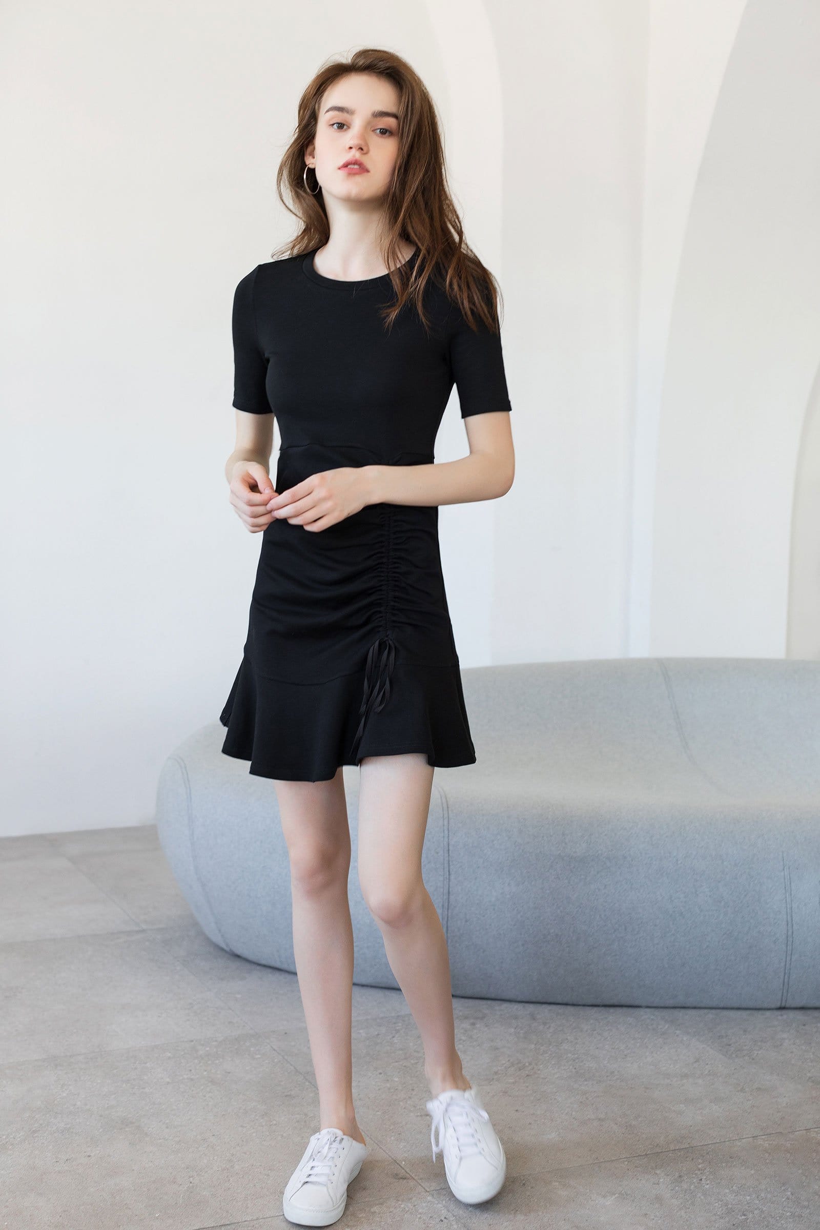 Sofia Black Mini Dress