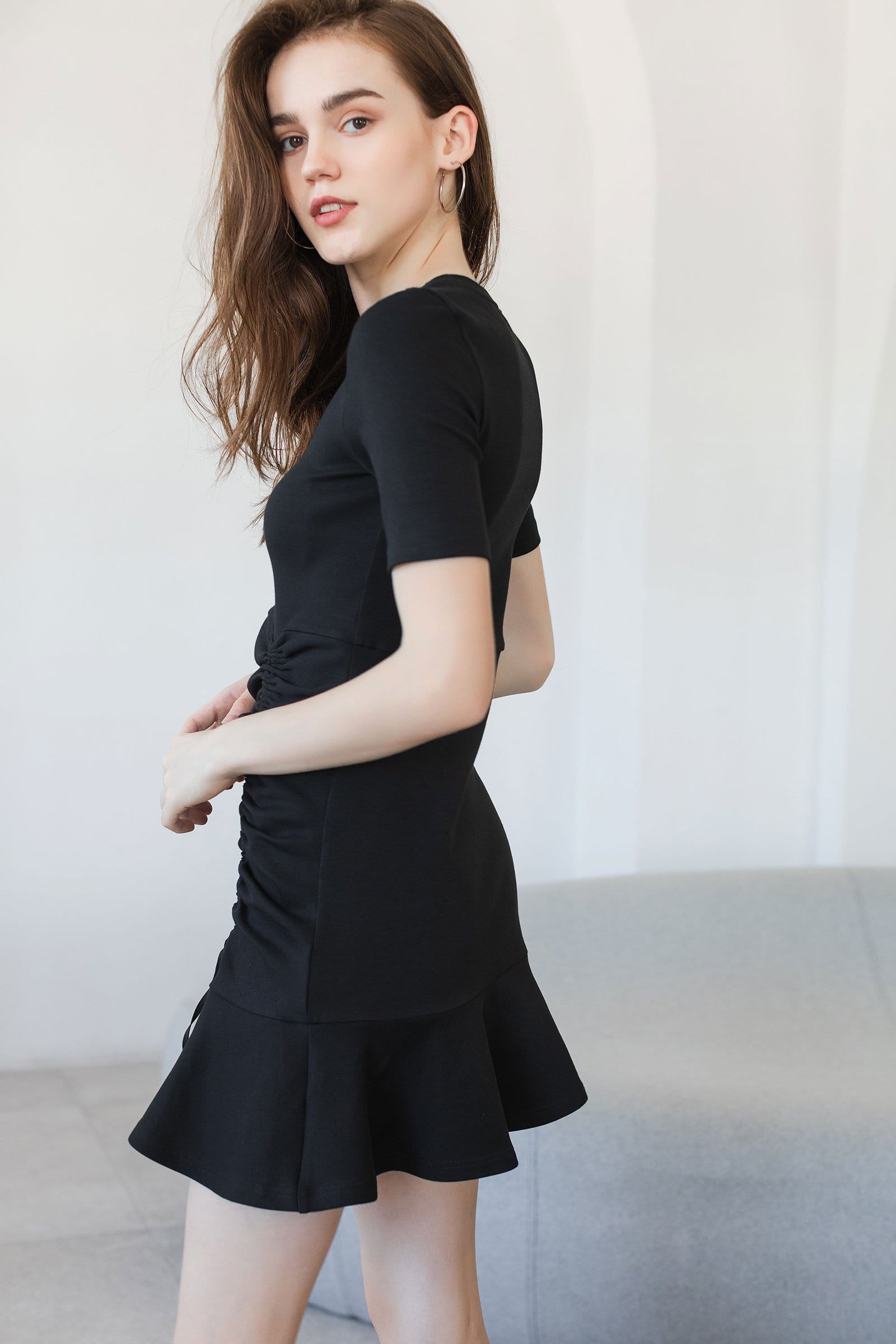 Sofia Black Mini Dress