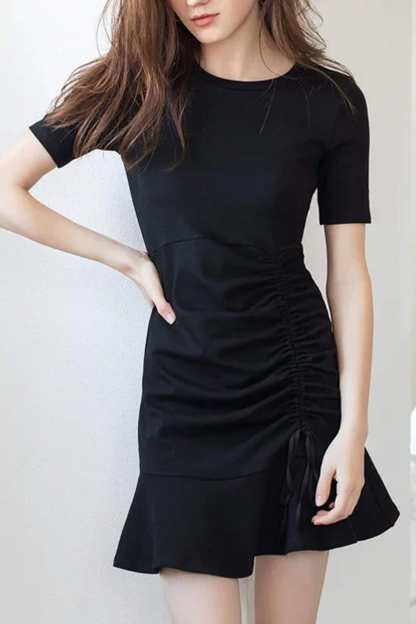 Sofia Black Mini Dress