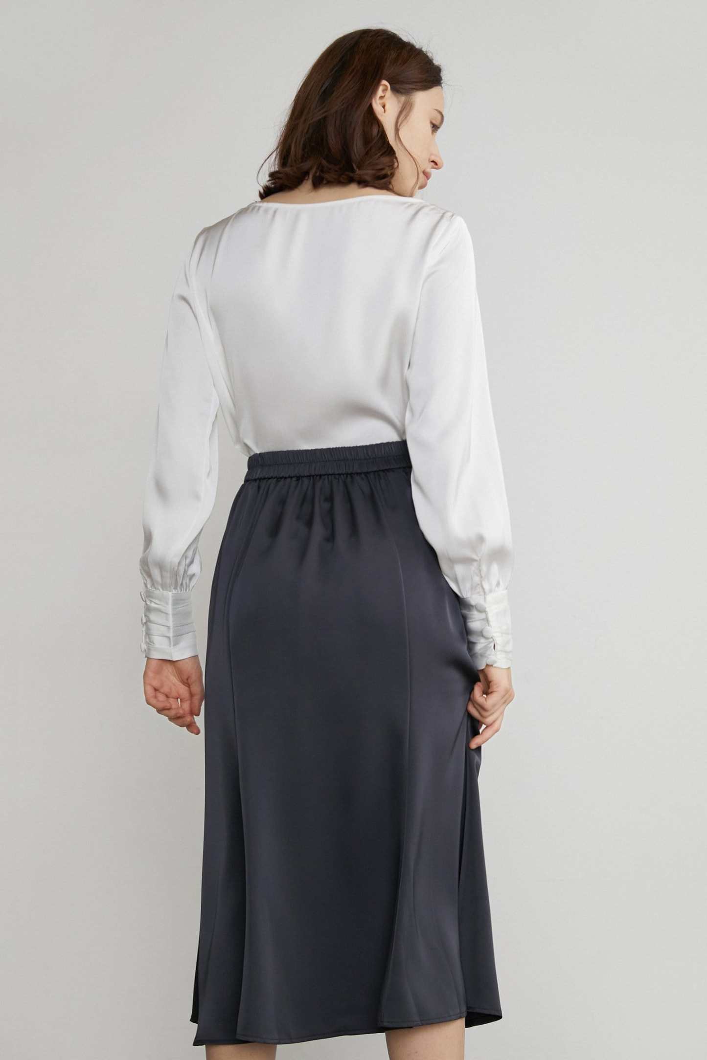 Halley White Cut-Out Blouse