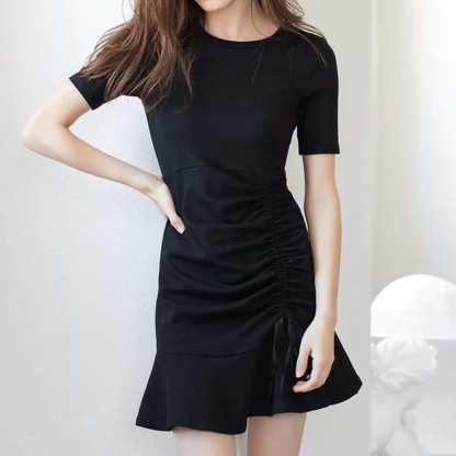 Sofia Black Mini Dress