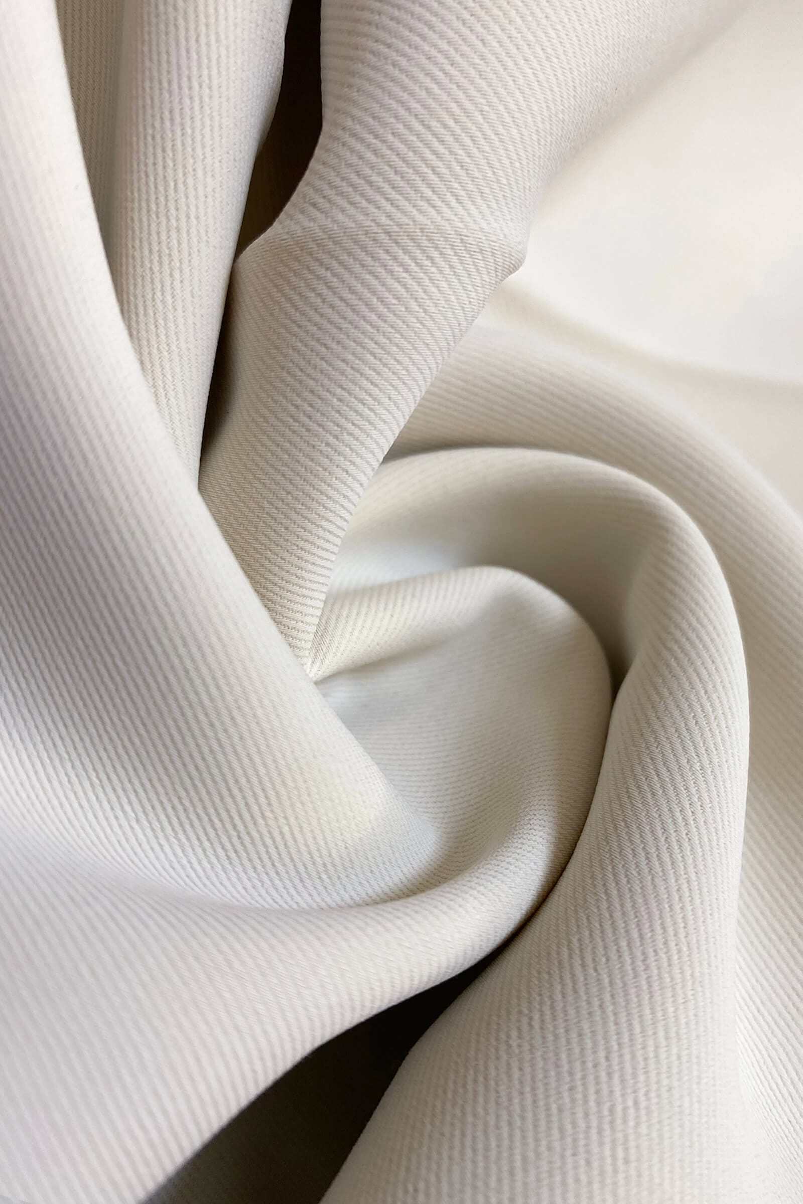 White Pleat Detail Wide Leg Work Pants