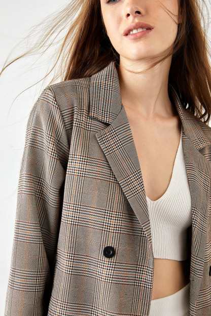 Ayesha Wheat Professional Blazer Jacket