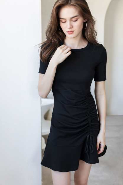 Sofia Black Mini Dress
