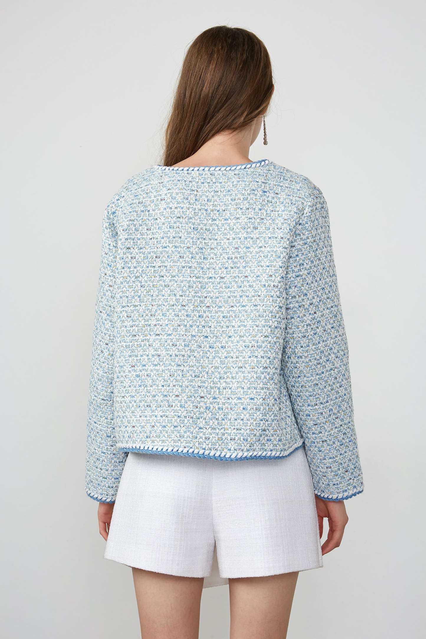 Allister Sky Blue Button-Up Jacket
