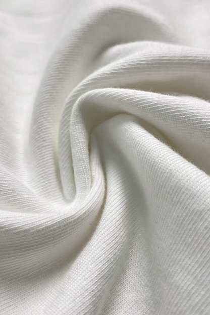 Women’s White Chest-Pocket Cotton T-Shirt
