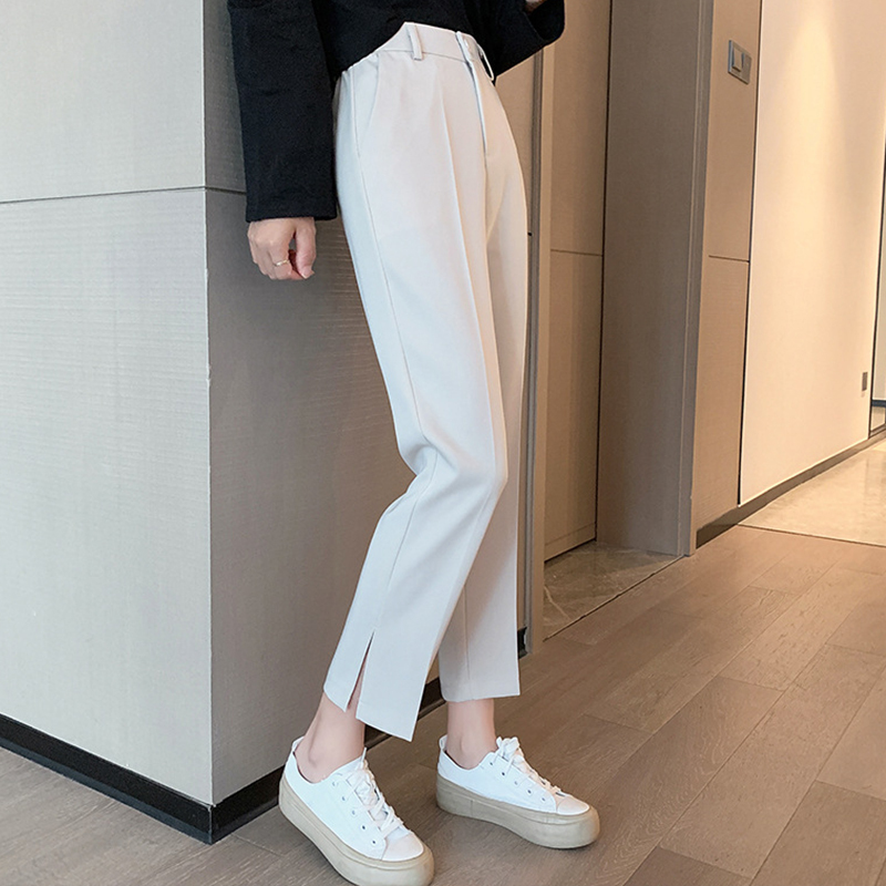 Zaira Beige Ankle Jeans