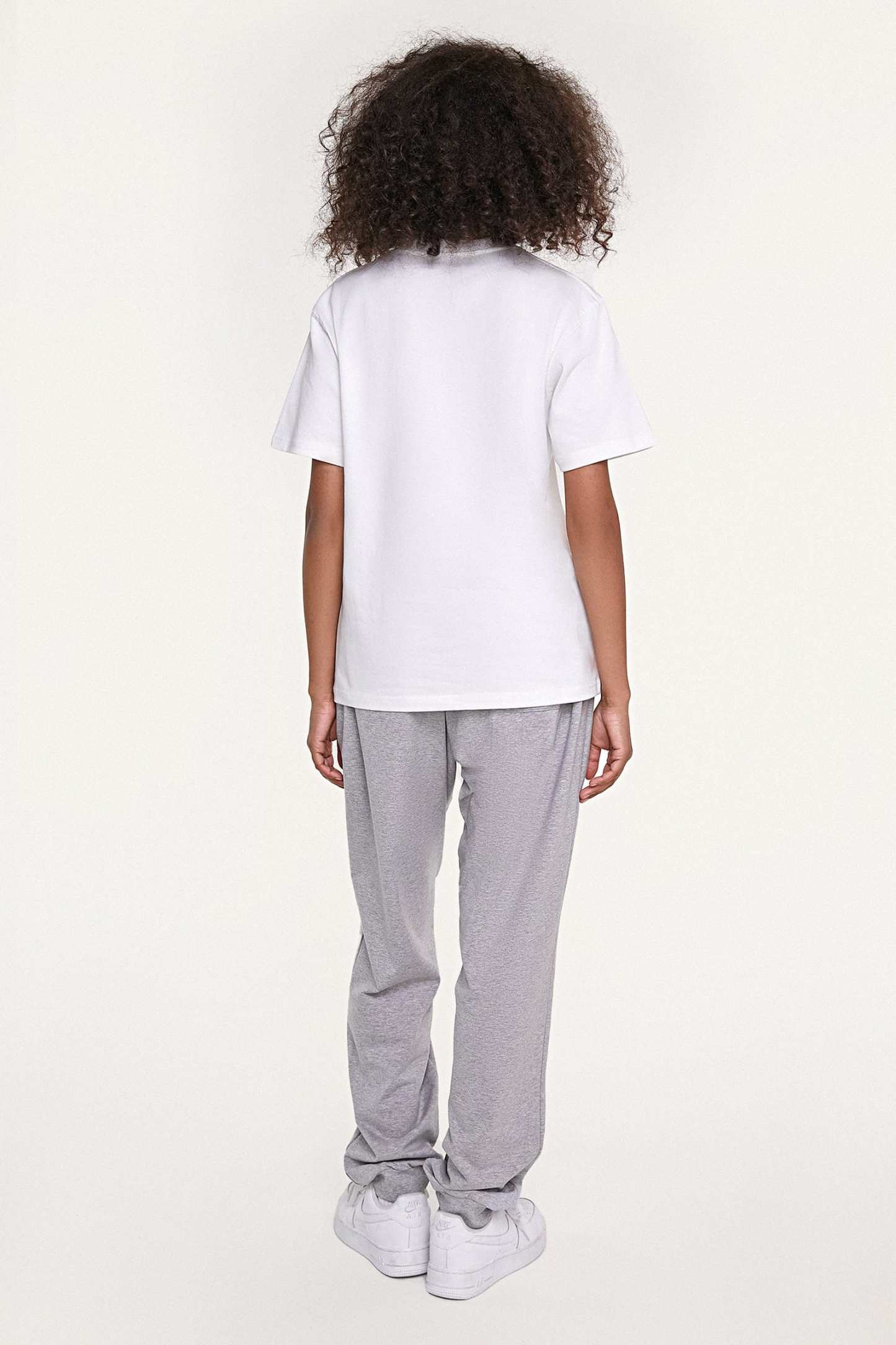 Women’s White Chest-Pocket Cotton T-Shirt