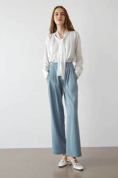 Eleni White Tie Shirt