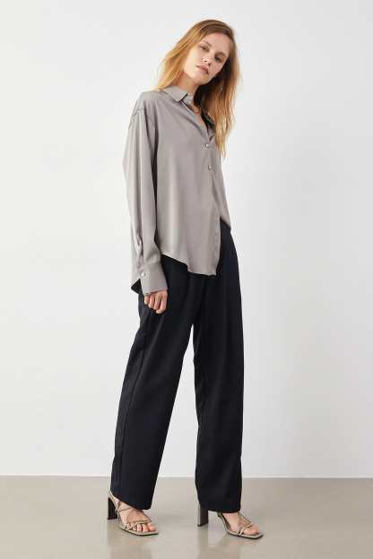 Whitley Black Slouchy Pants