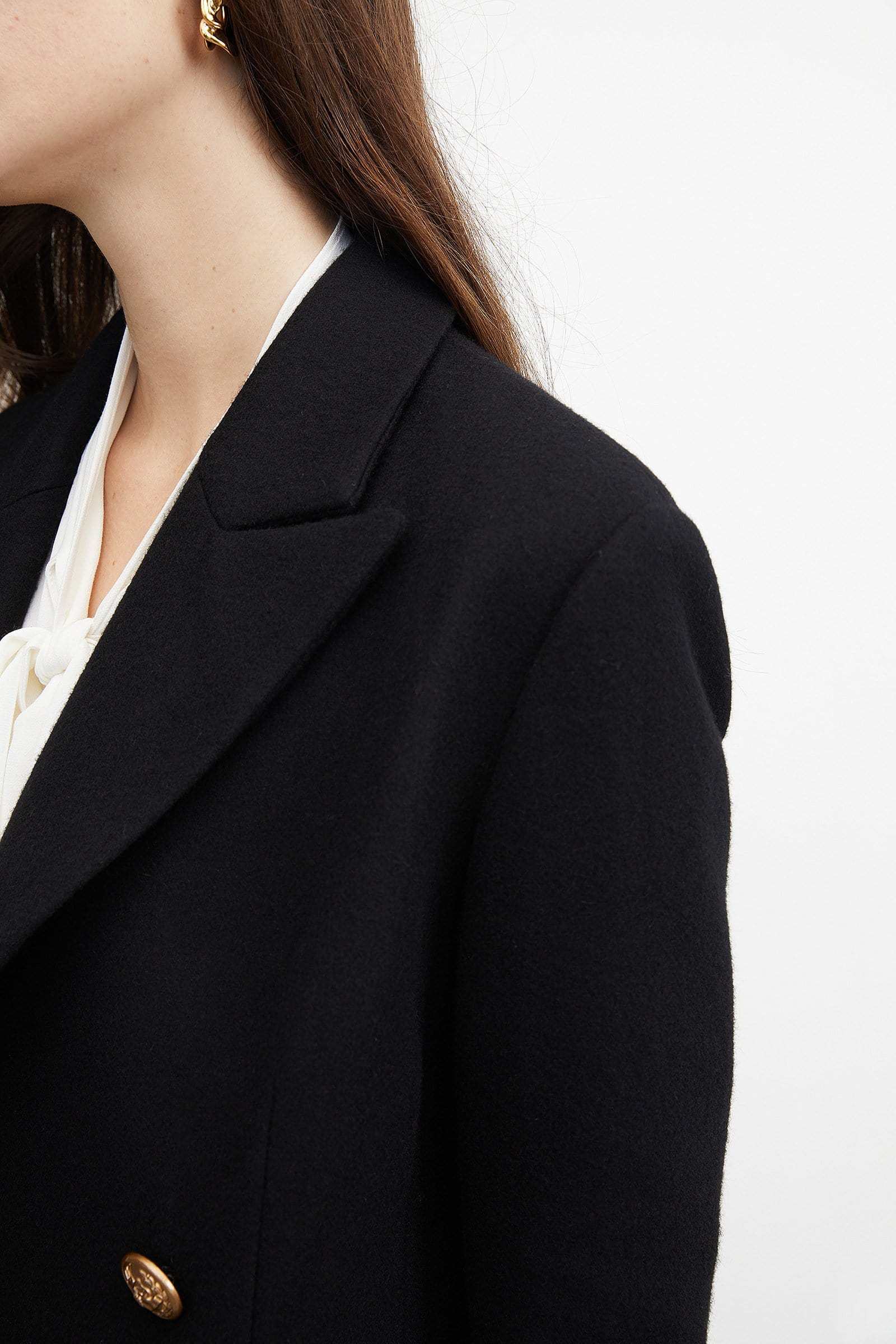 Hannah Black Blazer Jacket