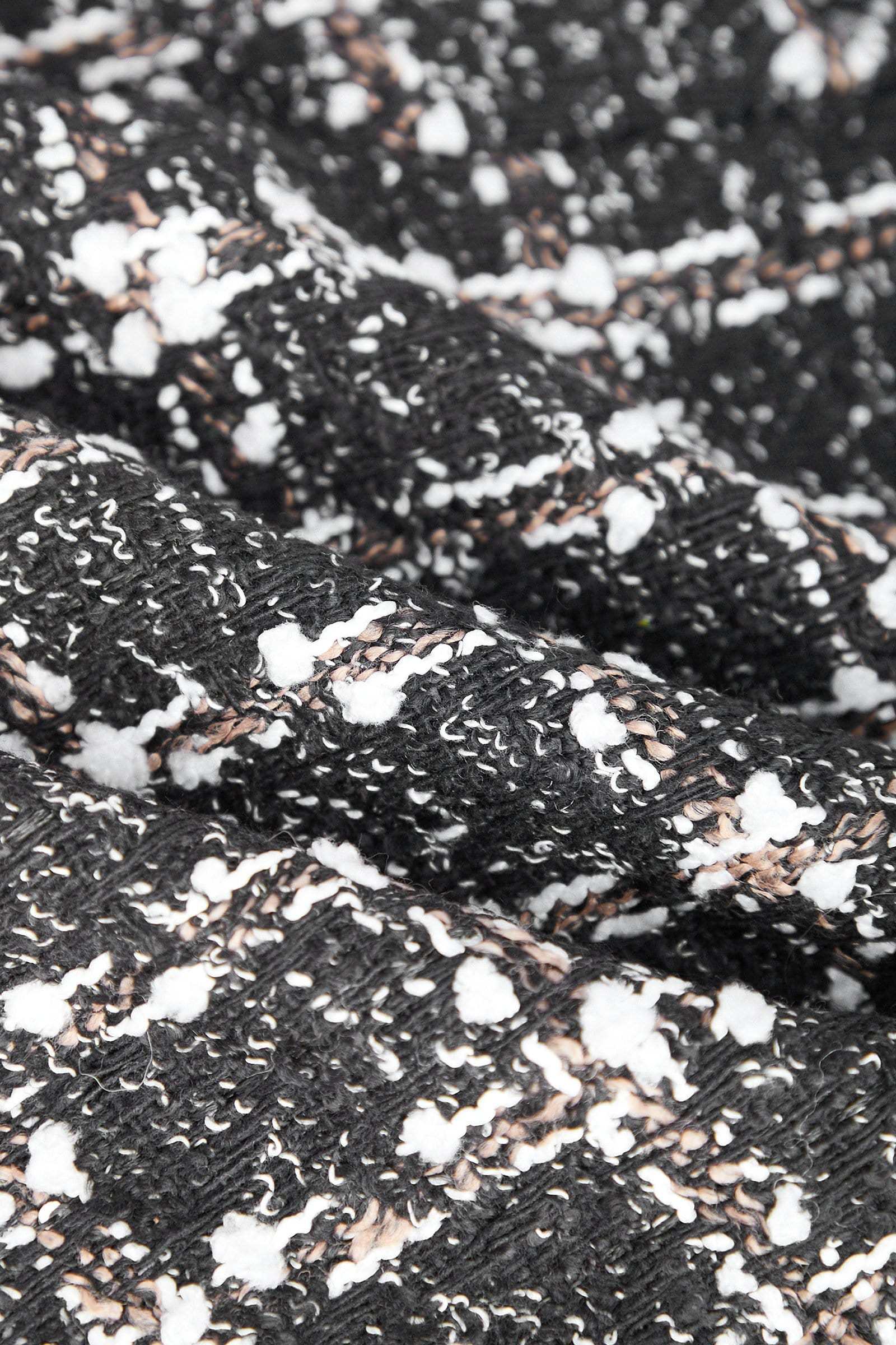 Abigale Black Check Skirt