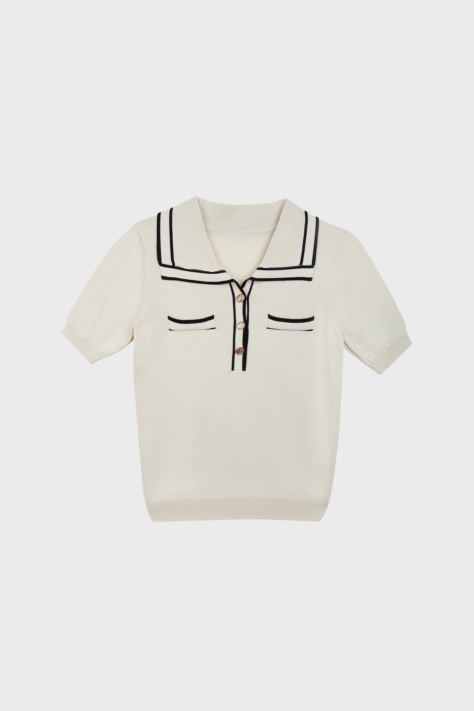 Anika Cornsilk Lapel Sweater