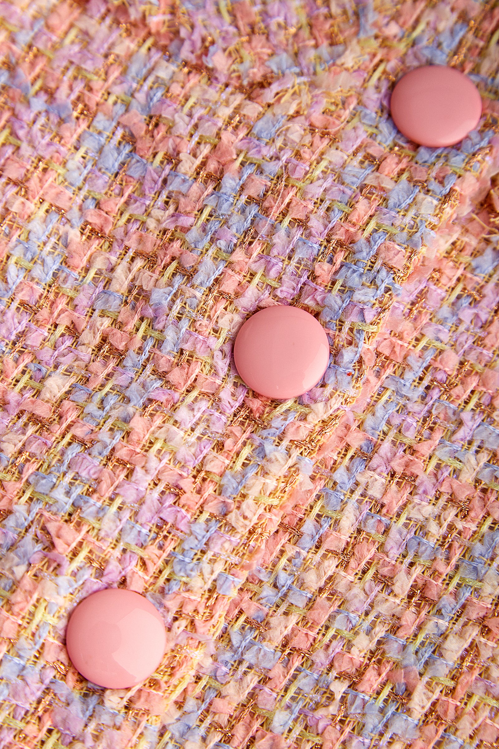 【IONSEOUL】French tweed cropped jacket 5FM0203 Tweed Crop Jacket – FRECKL STUDIO