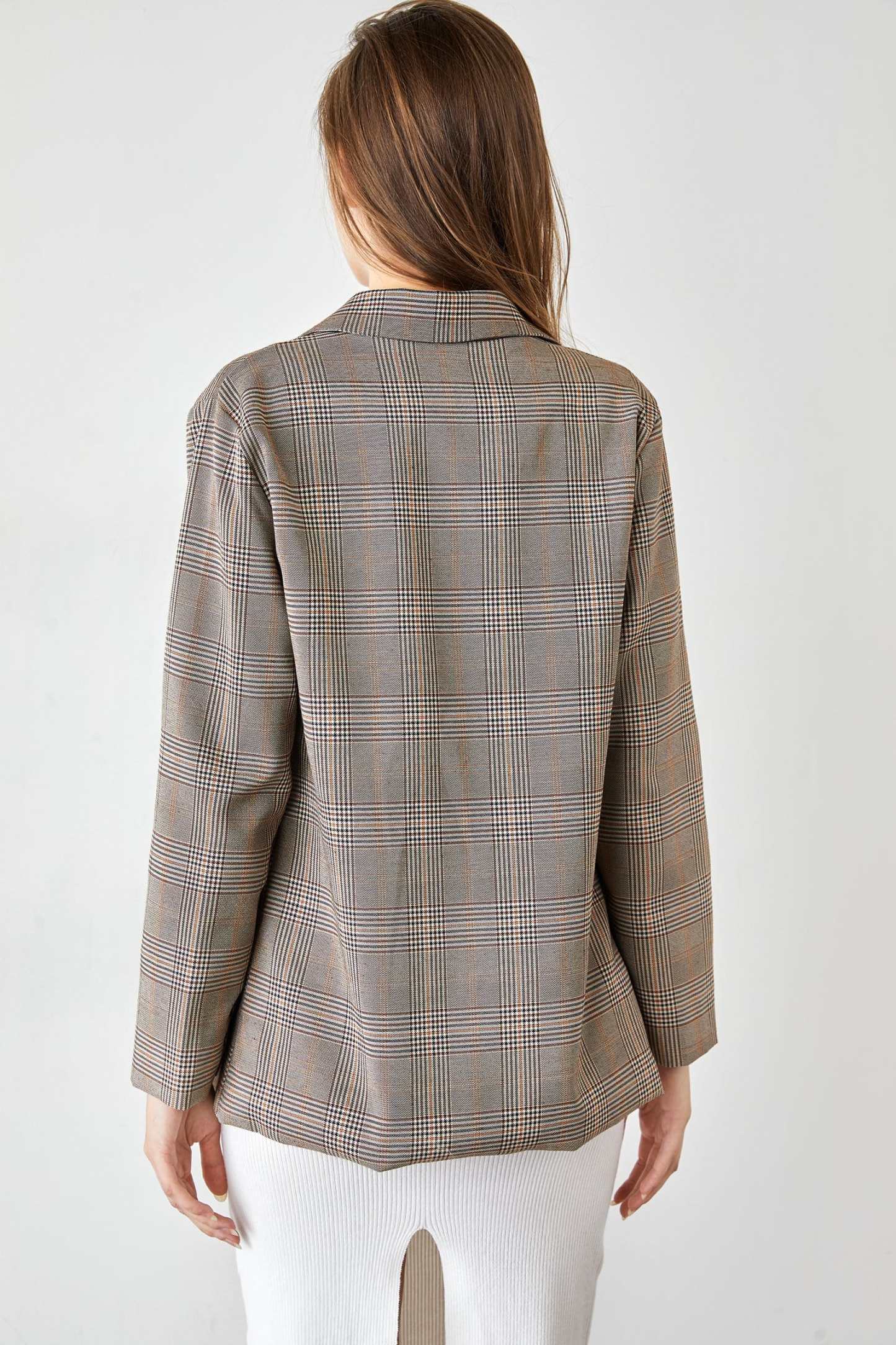 Ayesha Wheat Professional Blazer Jacket