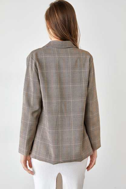 Ayesha Wheat Professional Blazer Jacket
