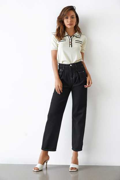 Anika Cornsilk Lapel Sweater