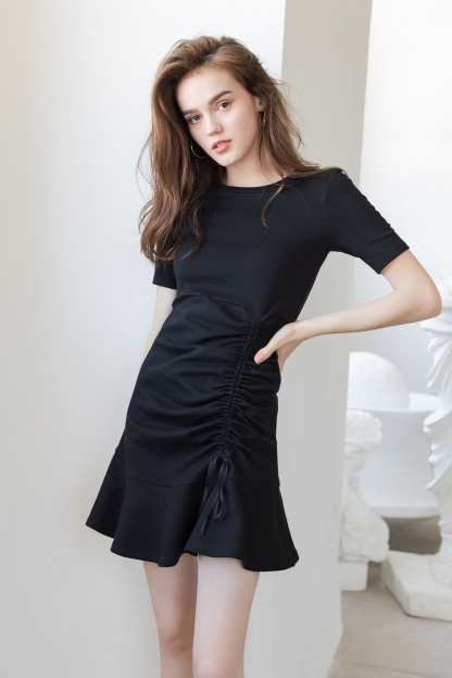 Sofia Black Mini Dress