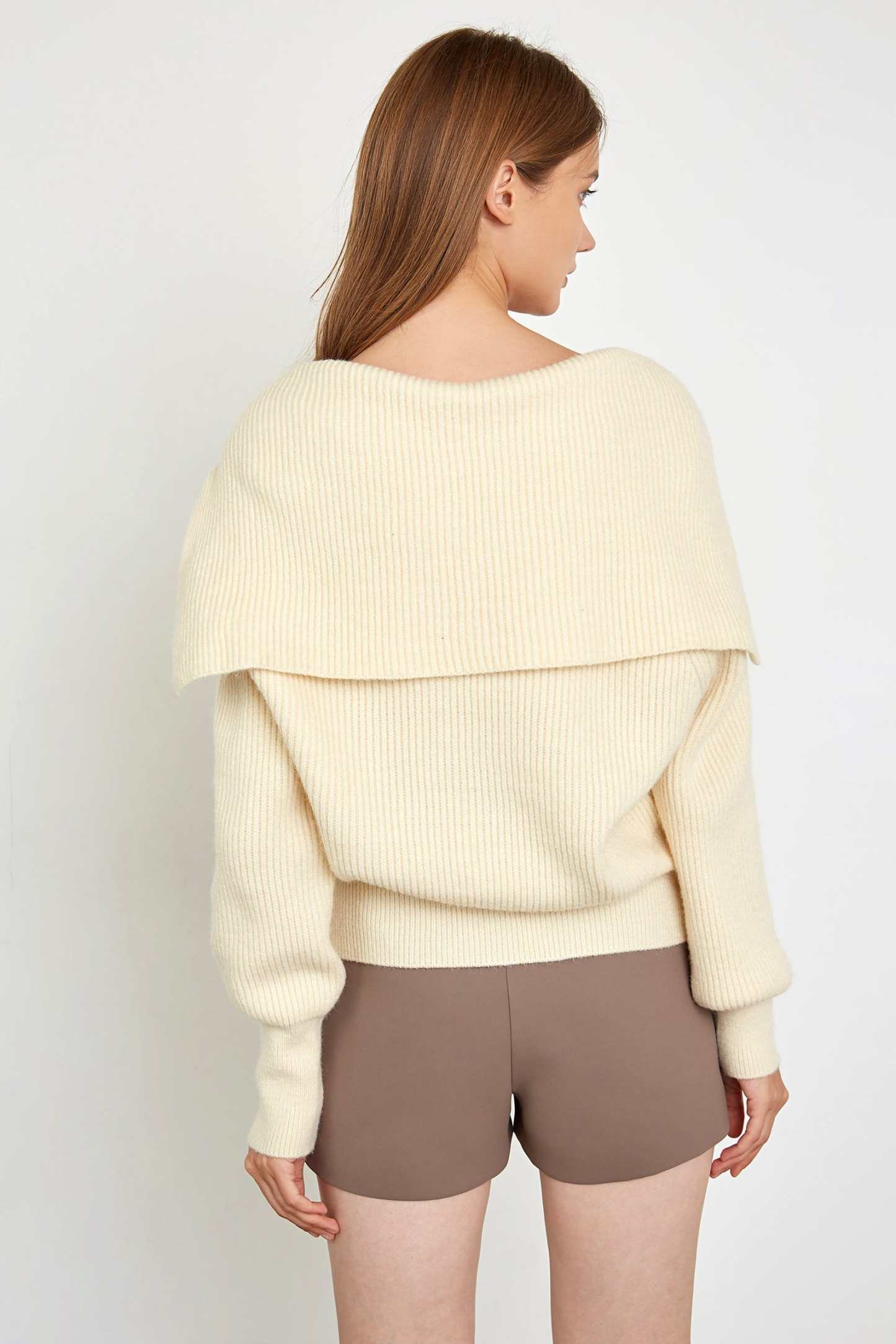 Niah Beige Long Sleeve Cardigan