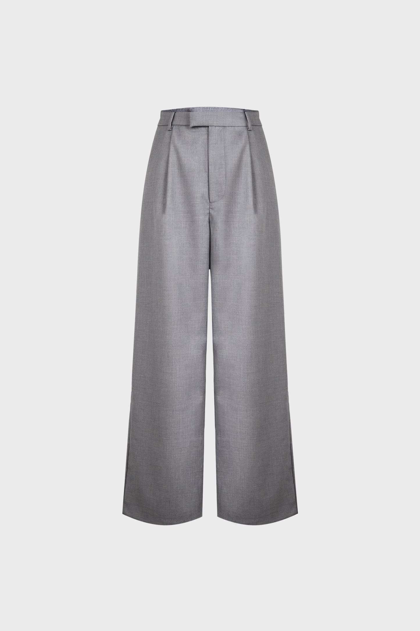 Business Essential Grey Wide Slacks