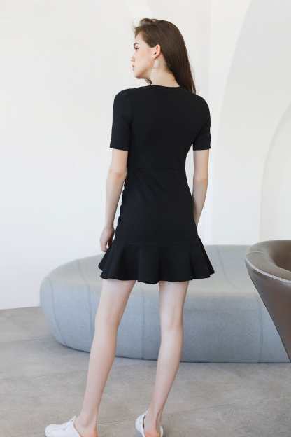 Sofia Black Mini Dress