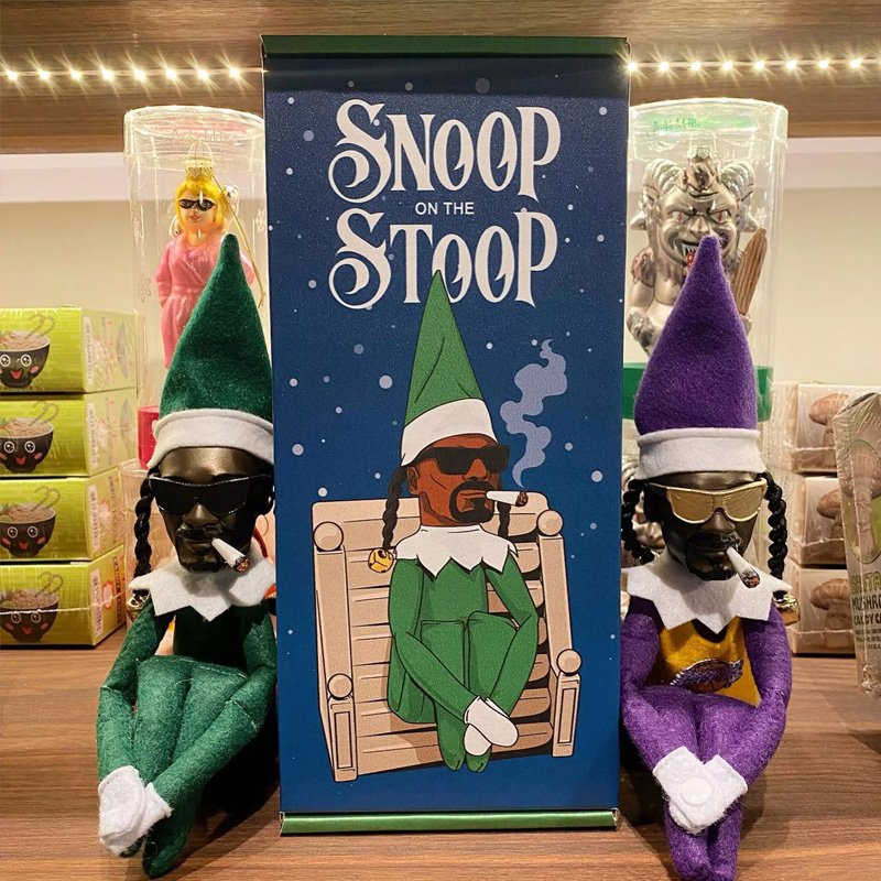 (❤️✨Last Day Promotion) Snoop On A Stoop Christmas Elf Doll