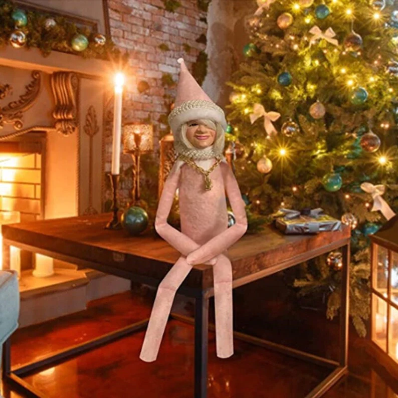 (❤️✨Last Day Promotion) Snoop On A Stoop Christmas Elf Doll