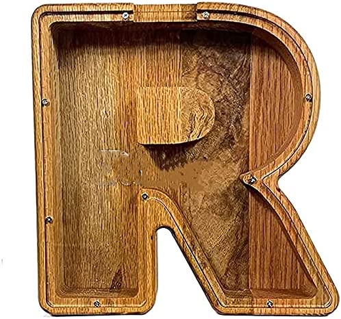 🔥 Last Day 40% OFF - Customize Letter Piggy Bank-Wood Gift For Kids