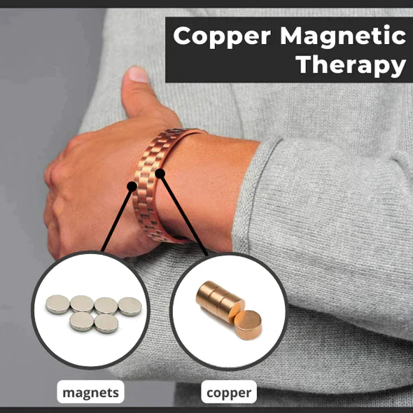 Pure Copper Magnetic Therapy Health Bracelet（Last day promotion 50%OFF Buy 1 Get 1 Free🔥 Last day）