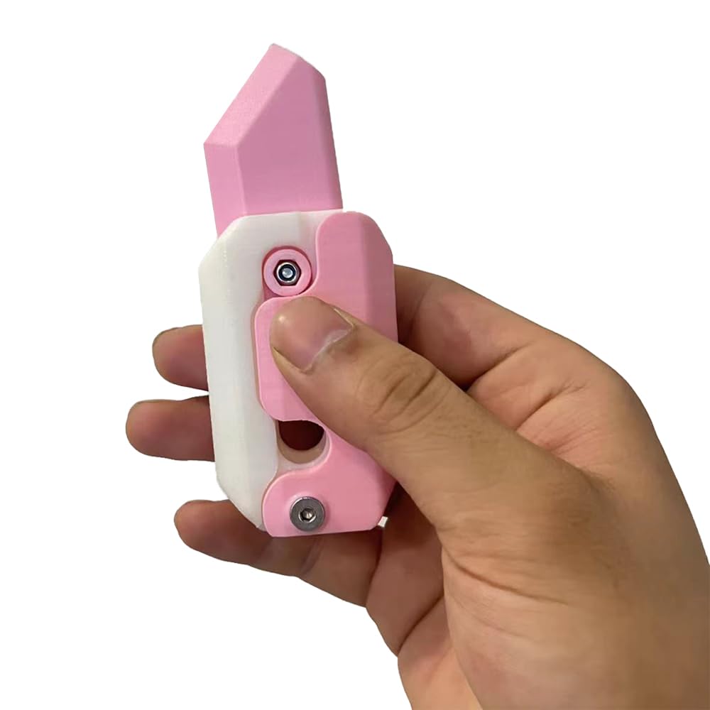 🔥HOT SALE🔥3D Printing Gravity Carrot Knife Decompression Push Card Small Toy