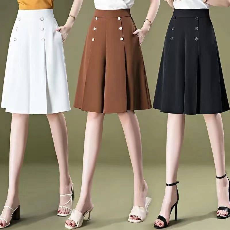 LAST DAY 70% OFF - [ Cool and Slim ] Stylish Pleated Wide-leg Pants