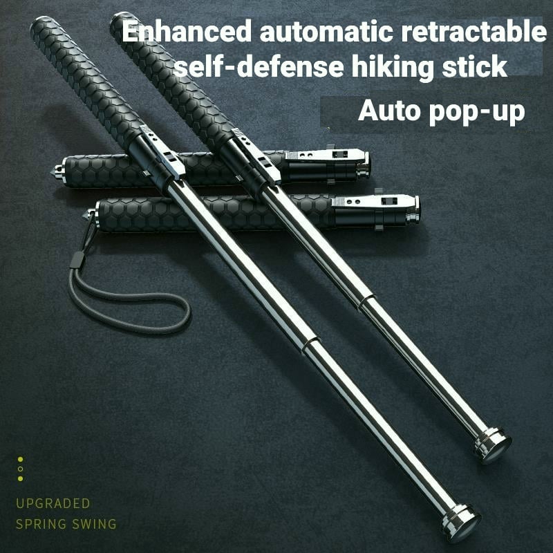 š„Last Day Promotion š„Enhanced Automatic Retractable Self-Defense Hiking Stickš„(Buy 2 Get 10% Off)