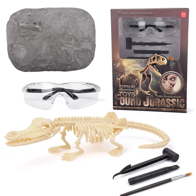 🎁2023 Christmas Gift🦖Dinosaur Fossil Digging Kit - Stimulate Children's Creative Nature🧒
