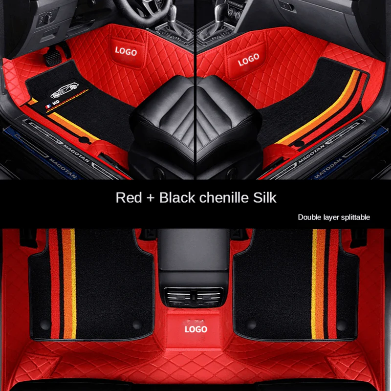 Alexcar Elvie 2023 Heavy Duty, Universal Fit Floor Mats for Cars, SUVs, and Trucks