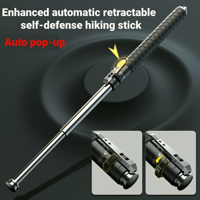 š„Last Day Promotion š„Enhanced Automatic Retractable Self-Defense Hiking Stickš„(Buy 2 Get 10% Off)