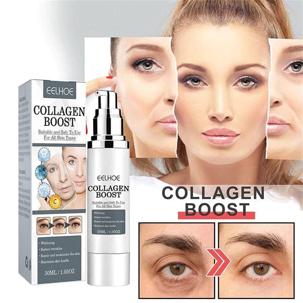 🔥Last Day Promotion 50% OFF🔥-2023 New Collagen Boost Anti-Aging Serum - Buy 1 Get 1 Free🌸