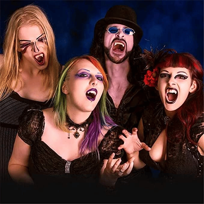 (Halloween Early Sale) Retractable Halloween Vampire Fangs