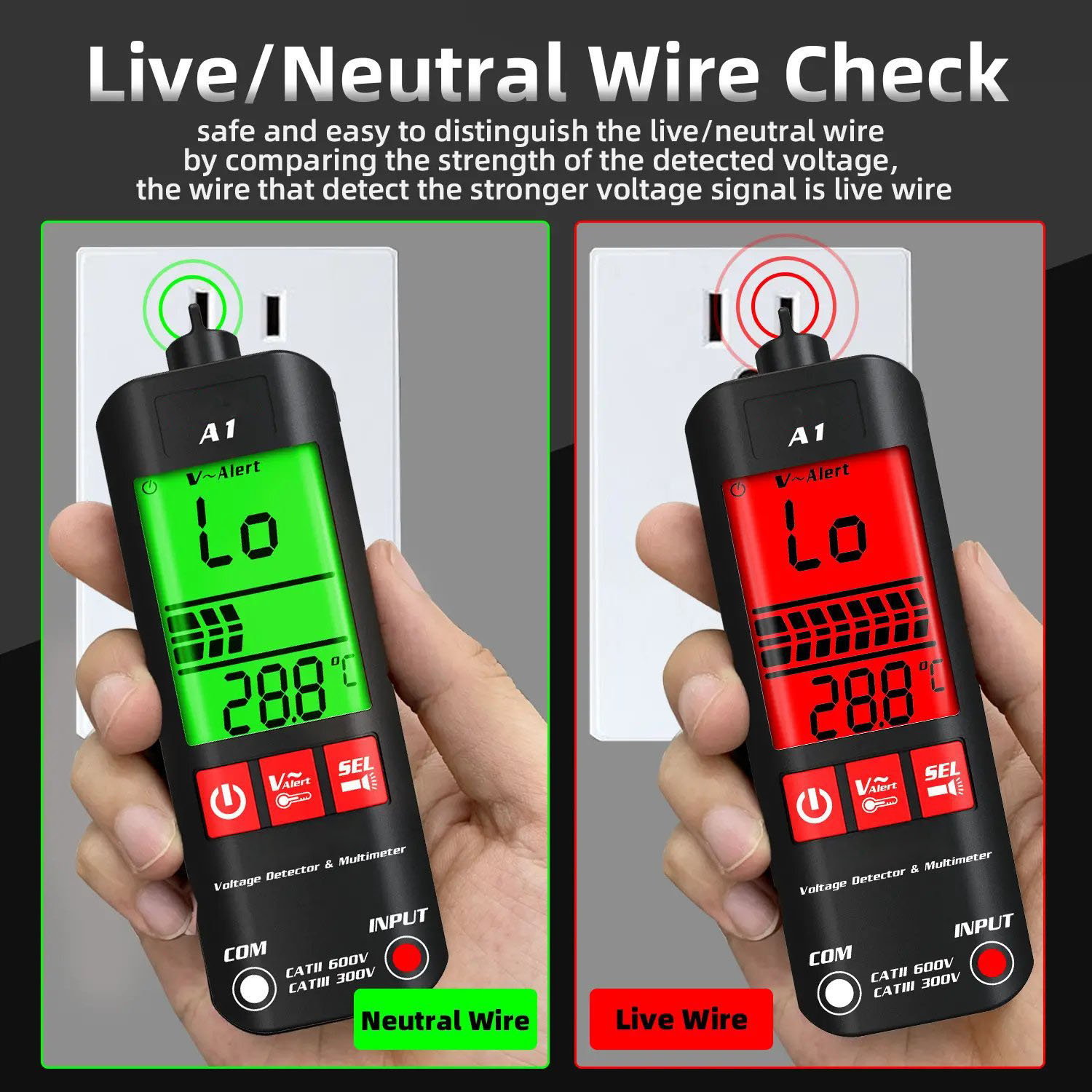 🔥LAST DAY 48% OFF🔥A1 Fully Automatic Anti-Burn Intelligent Digital Multimeter