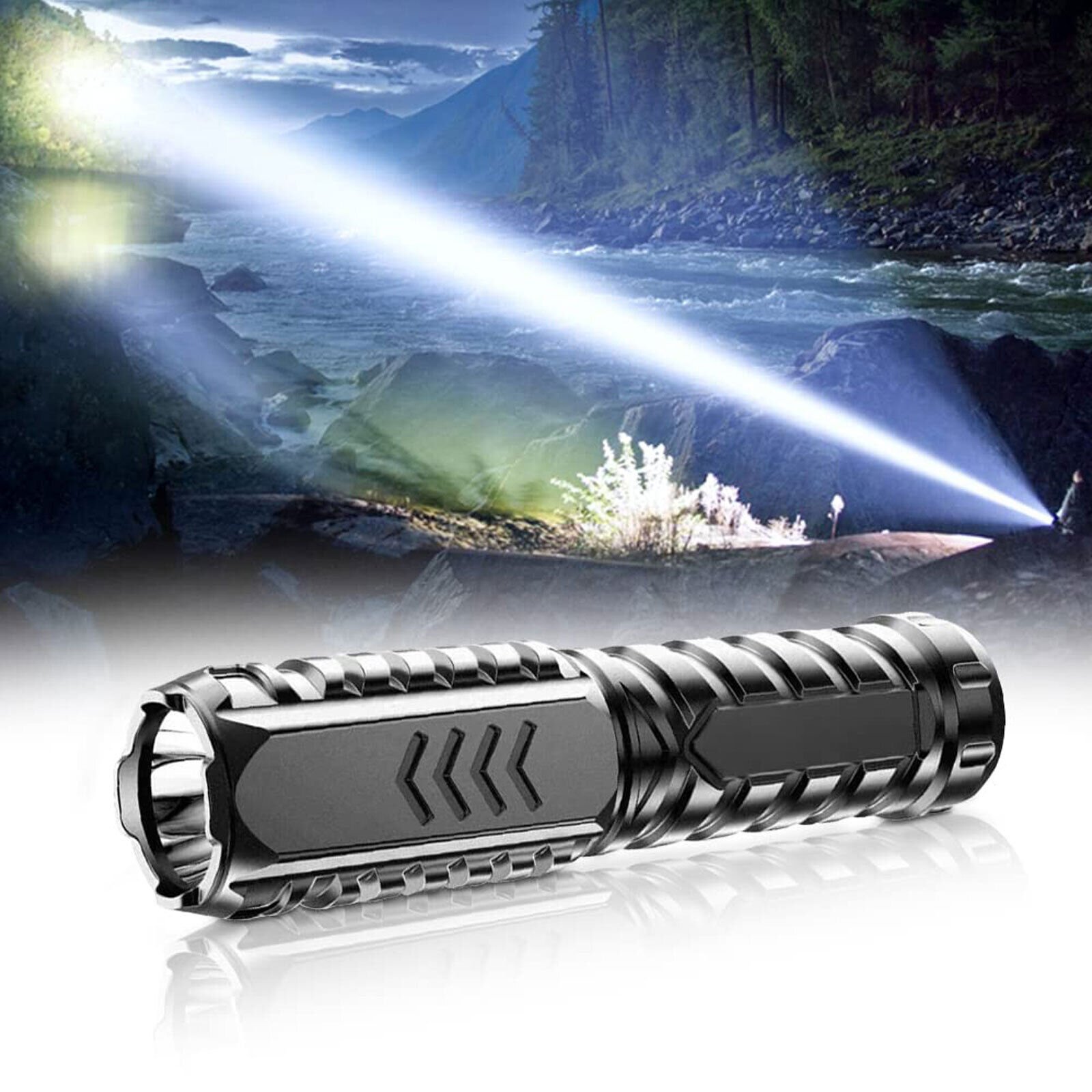 Multifunctional Rechargeable Flashlight