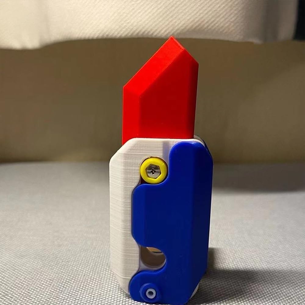 🔥HOT SALE🔥3D Printing Gravity Carrot Knife Decompression Push Card Small Toy